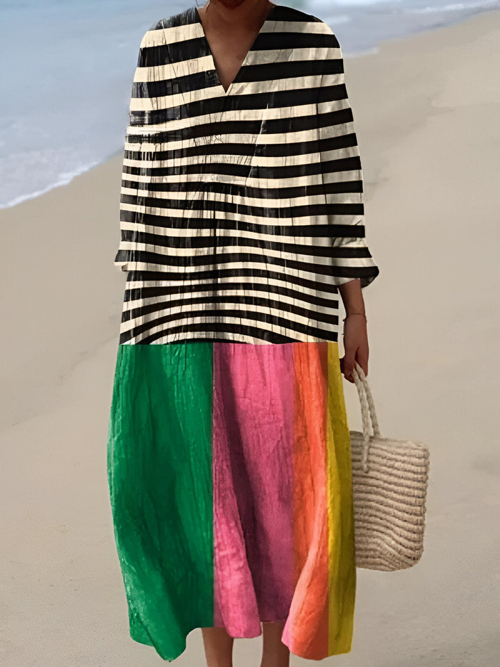 Vestido estampado brisa de verano