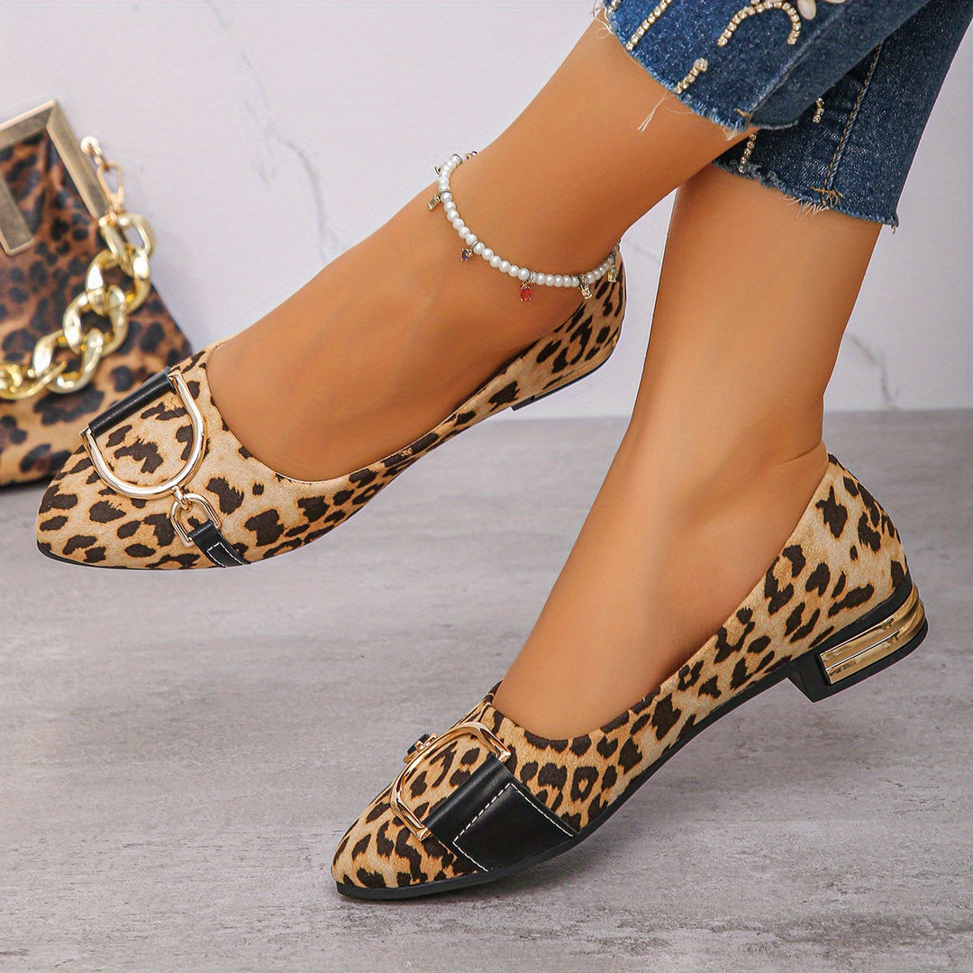 Kayleigh™ | Mocasín Leopardo