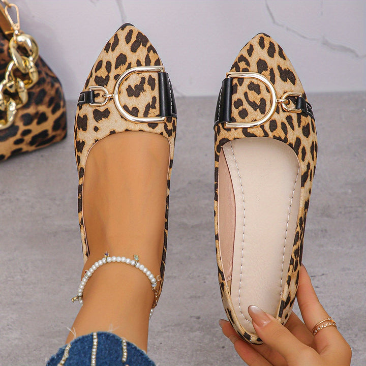 Kayleigh™ | Mocasín Leopardo