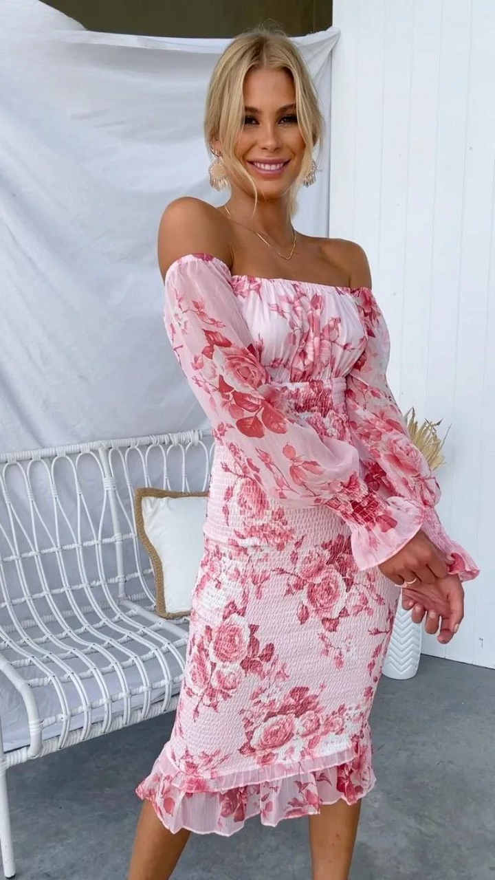 Dahlia | Vestido midi