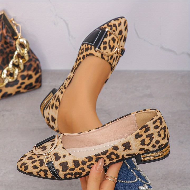 Kayleigh™ | Mocasín Leopardo
