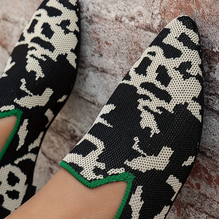 Nora™ | Mocasín Cebra