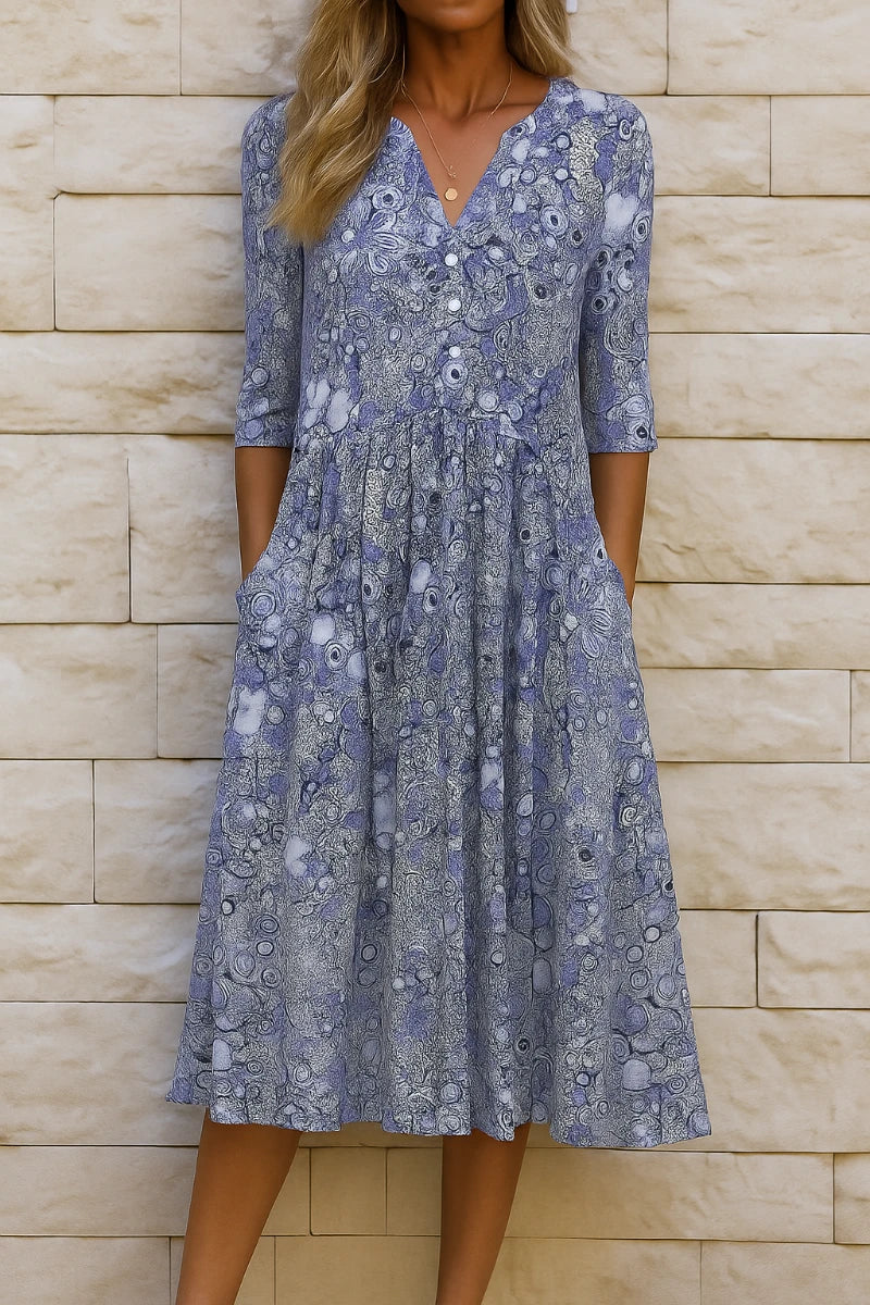 Olivia™ | Vestido Elegante y Cómodo con Escote en V
