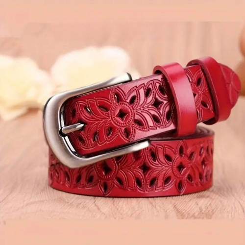 Cinturón de Cuero Clásico Elegante de Monika