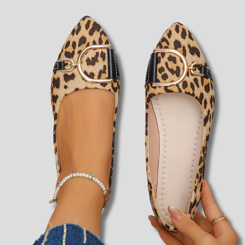 Kayleigh™ | Mocasín Leopardo