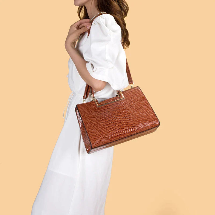 Conjunto de Bolsa y Cartera de Cuero