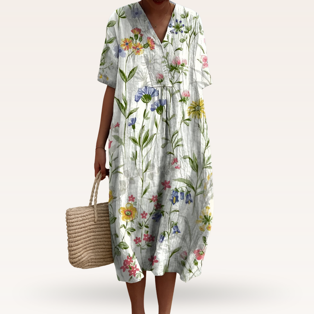 Vestido estampado brisa de verano