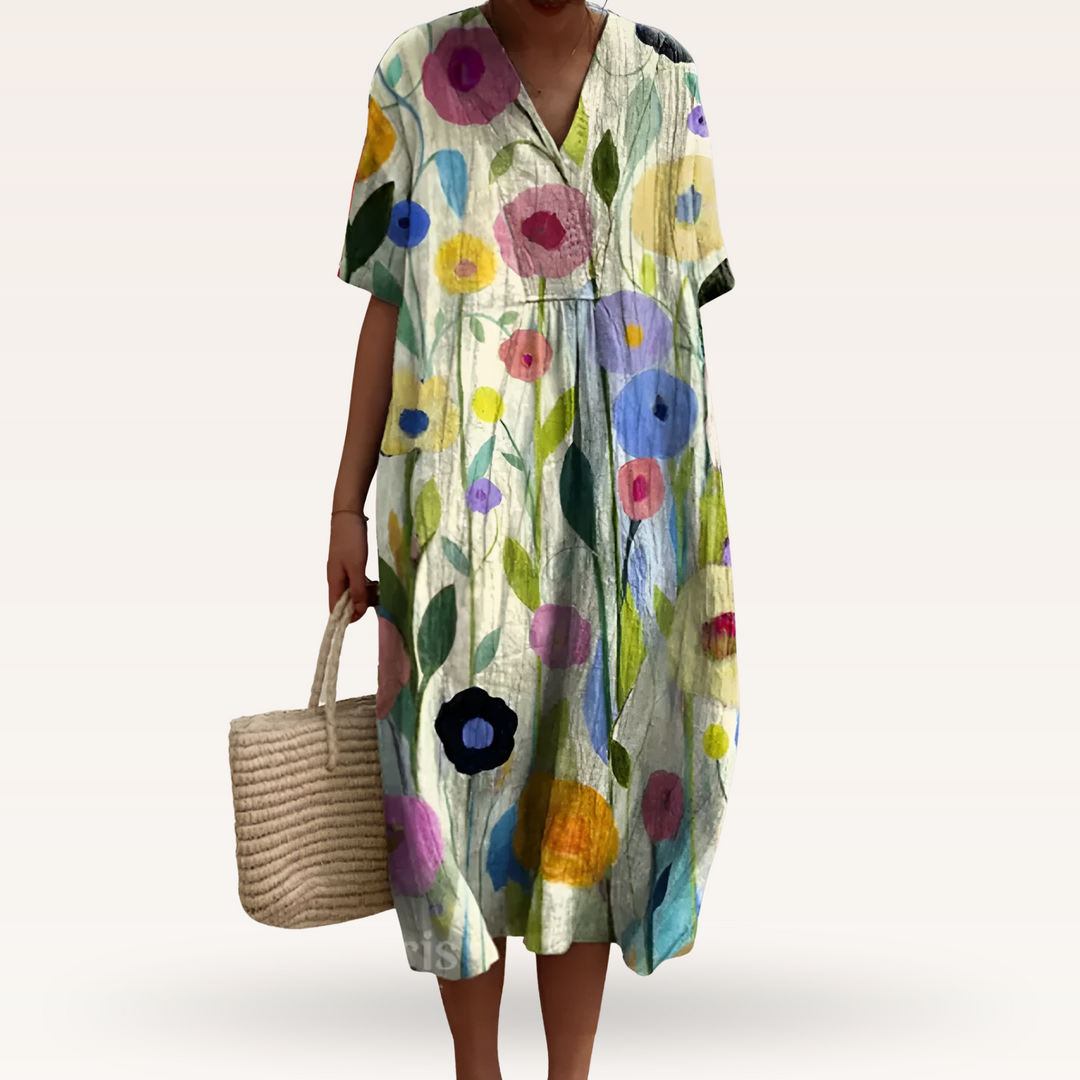 Vestido estampado brisa de verano