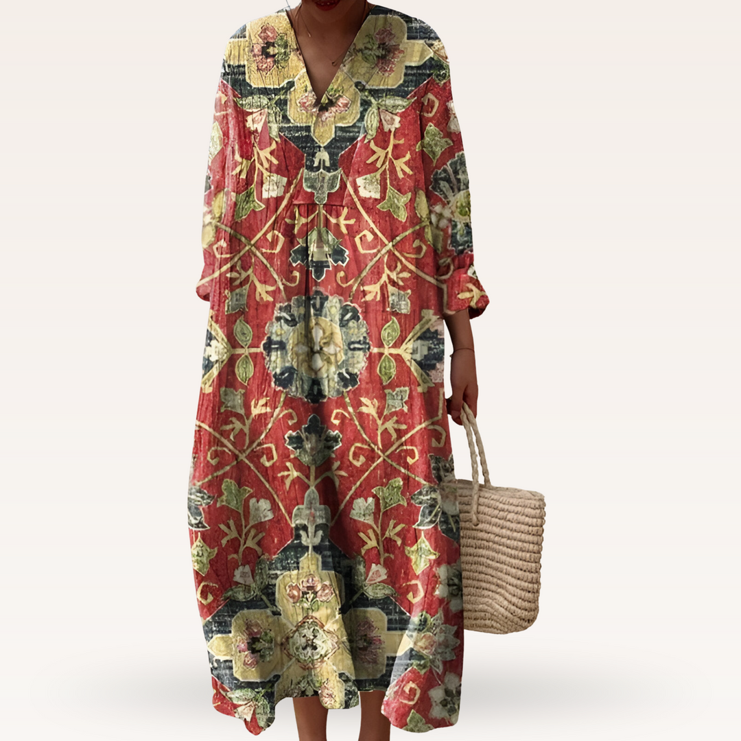 Vestido estampado brisa de verano