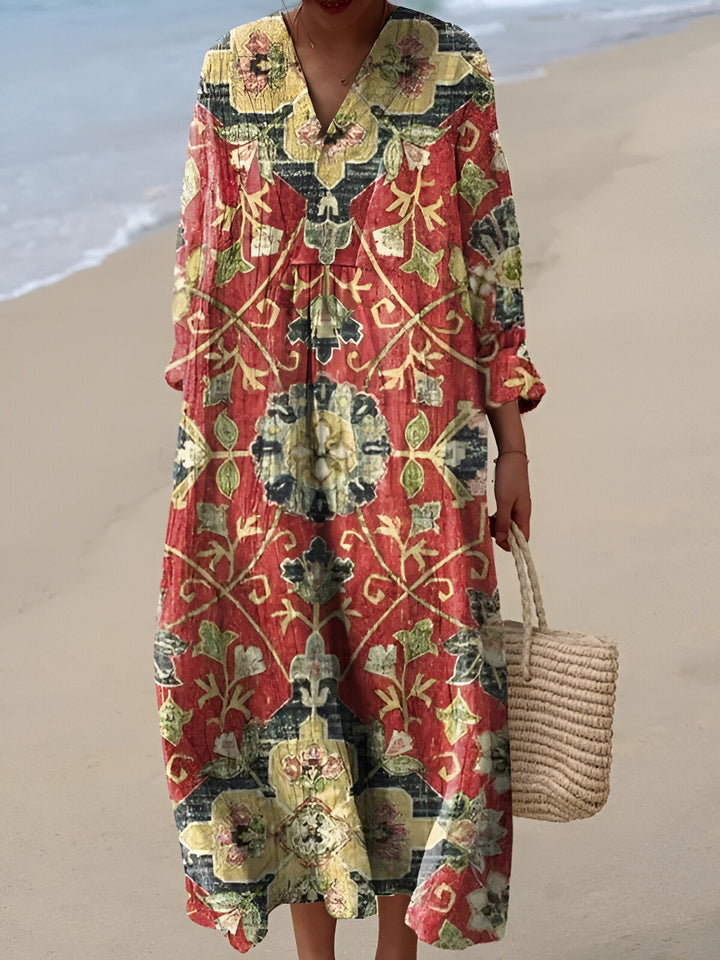 Vestido estampado brisa de verano