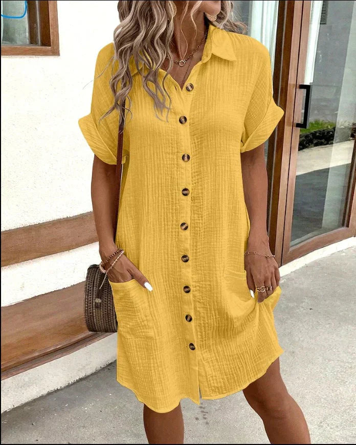 CELEST™ | Vestido tipo polo con clase