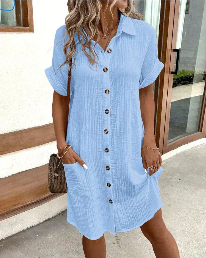CELEST™ | Vestido tipo polo con clase