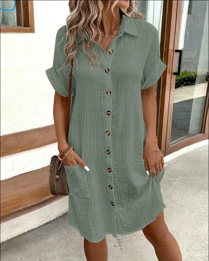 CELEST™ | Vestido tipo polo con clase