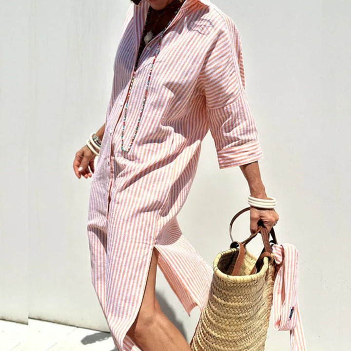 ARMELLE™ | Vestido de verano a rayas con estilo