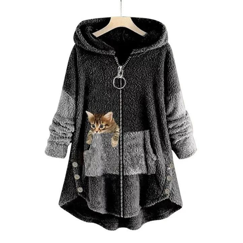 Vanda | Chaqueta cálida y suave, tan acogedora como un oso de peluche