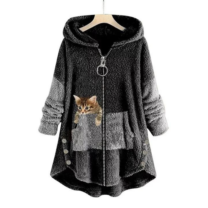 Vanda | Chaqueta cálida y suave, tan acogedora como un oso de peluche