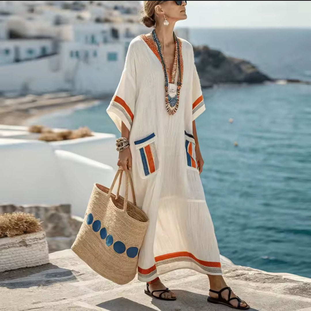Vestido estampado brisa de verano