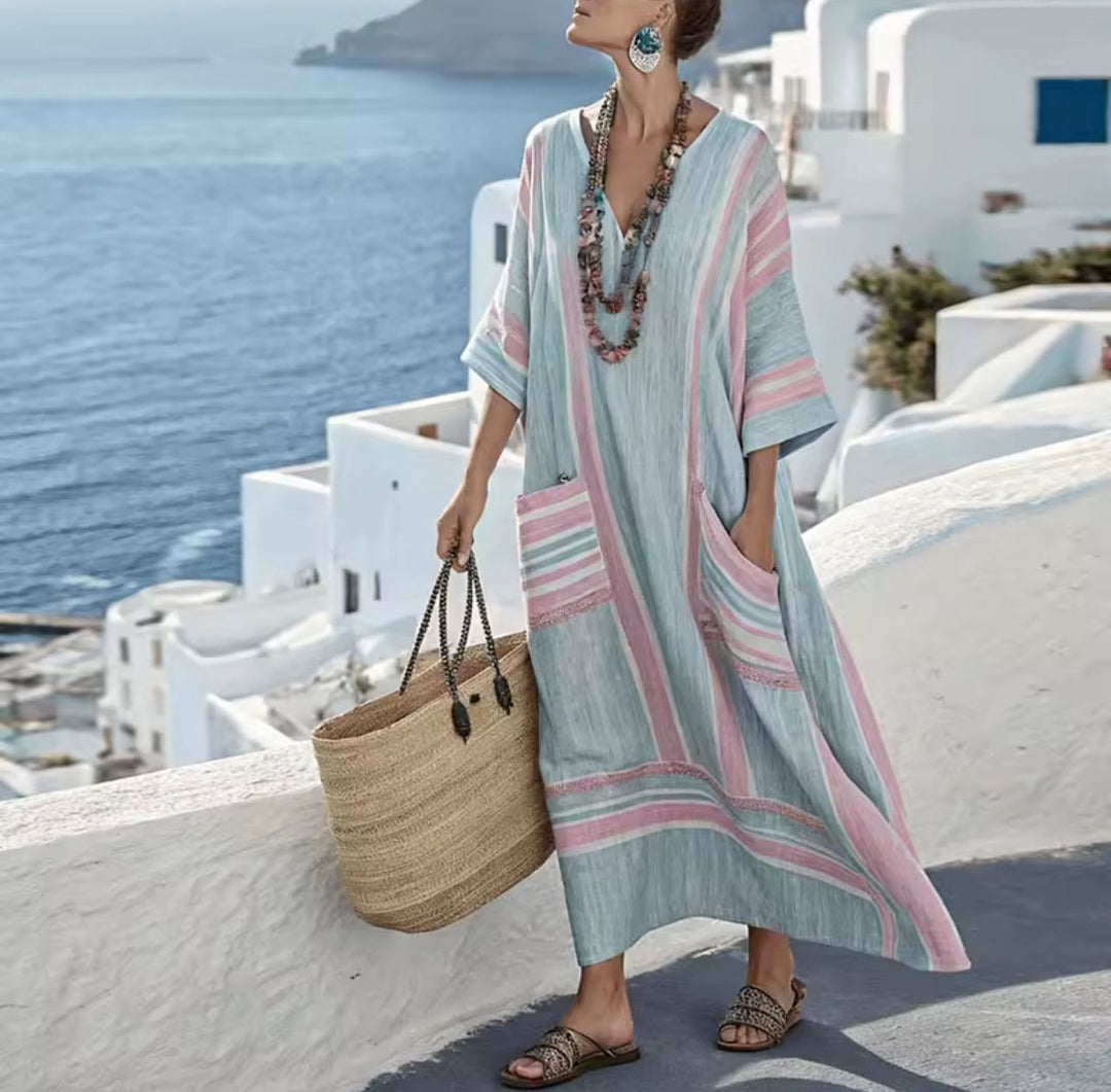 Vestido estampado brisa de verano