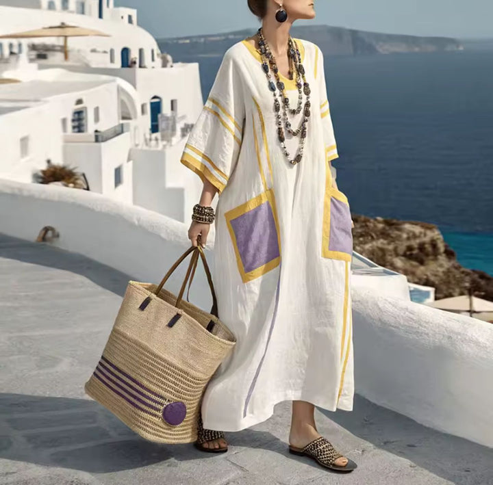 Vestido estampado brisa de verano