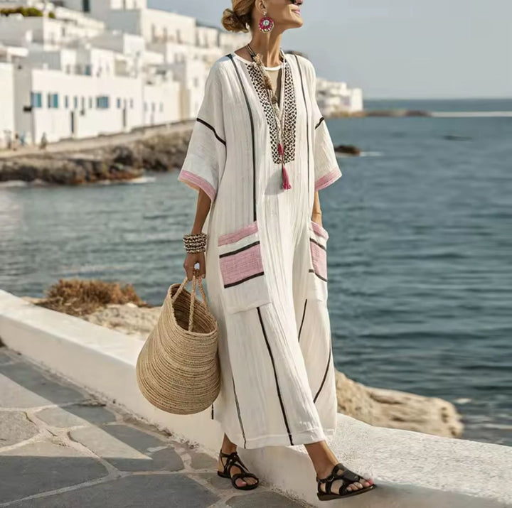 Vestido estampado brisa de verano